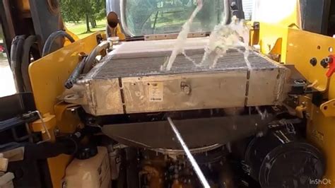 skid loader overheating treatment